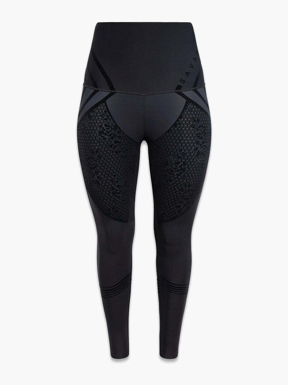 Savage X Fenty Special FX High-Waist Legging in Black Caviar - L